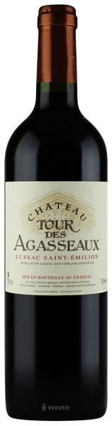 Chateau Tour des Agasseaux Lussac Saint Emilion 2015