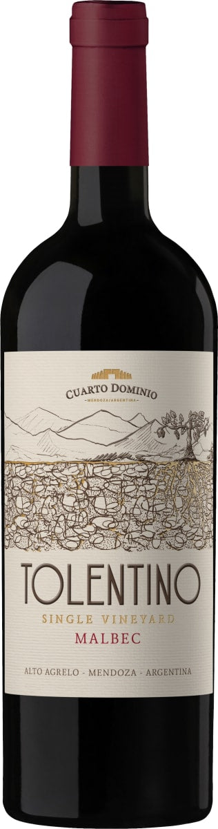 Cuarto Dominio Malbec 'Tolentino Single Vineyard' 2022 2022