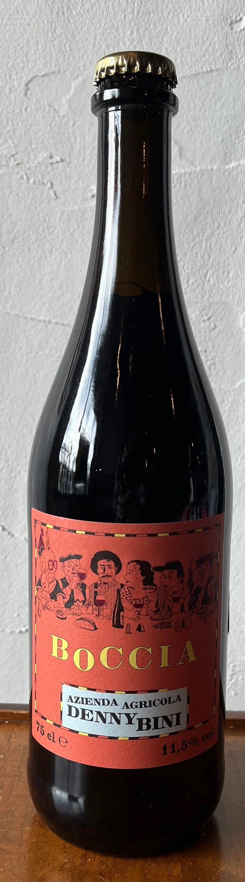 Denny Bini Lambrusco dell'Emilia 'Boccia' NV (crown cap) *NEW*