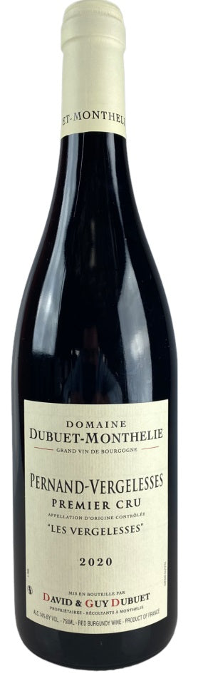 Domaine Dubuet-Monthelie Pernand-Vergelesses 1er Cru Les Vergelesses Rouge 2020