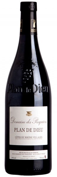 Domaine des Pasquiers Côtes du Rhône Villages Plan de Dieu 2020 (Case only)