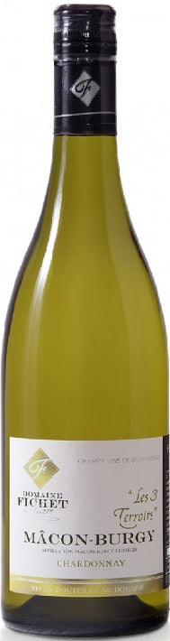 Domaine Fichet Macon-Burgy "Les 3 Terroirs" 2020 12x750ml 2020