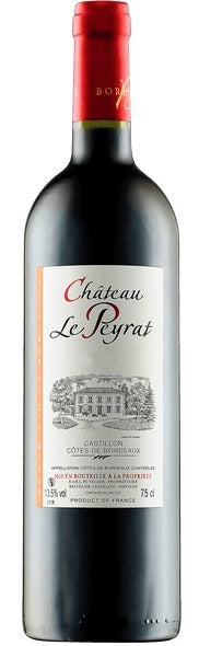 Château Le Peyrat Castillon Côtes de Bordeaux 2017