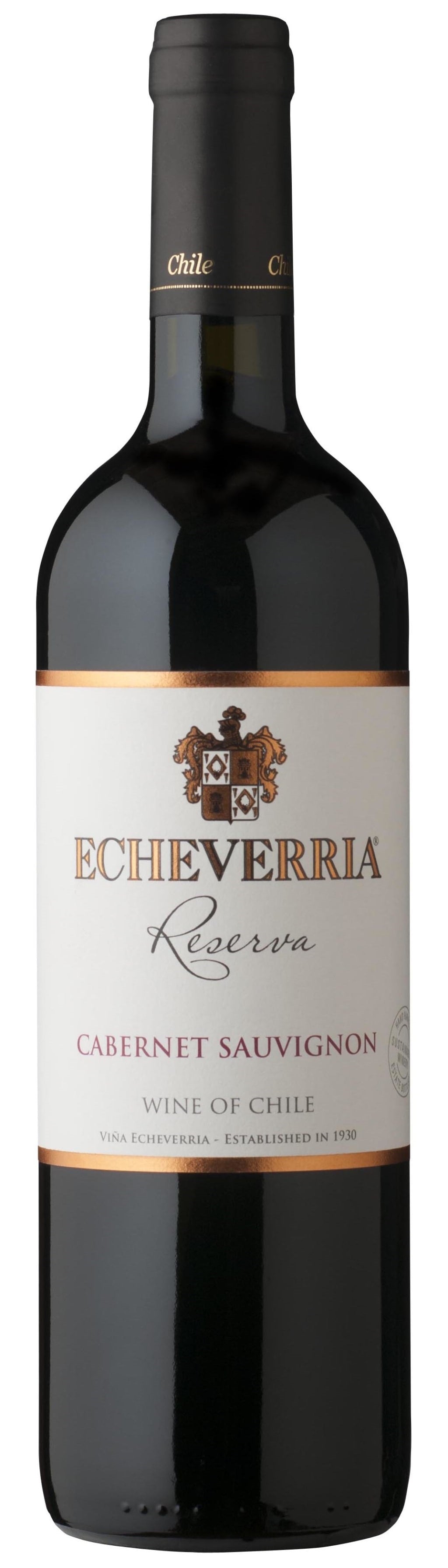 Echeverria Cabernet Sauvignon Reserva 2020 12x750ml 2020 (Case only)