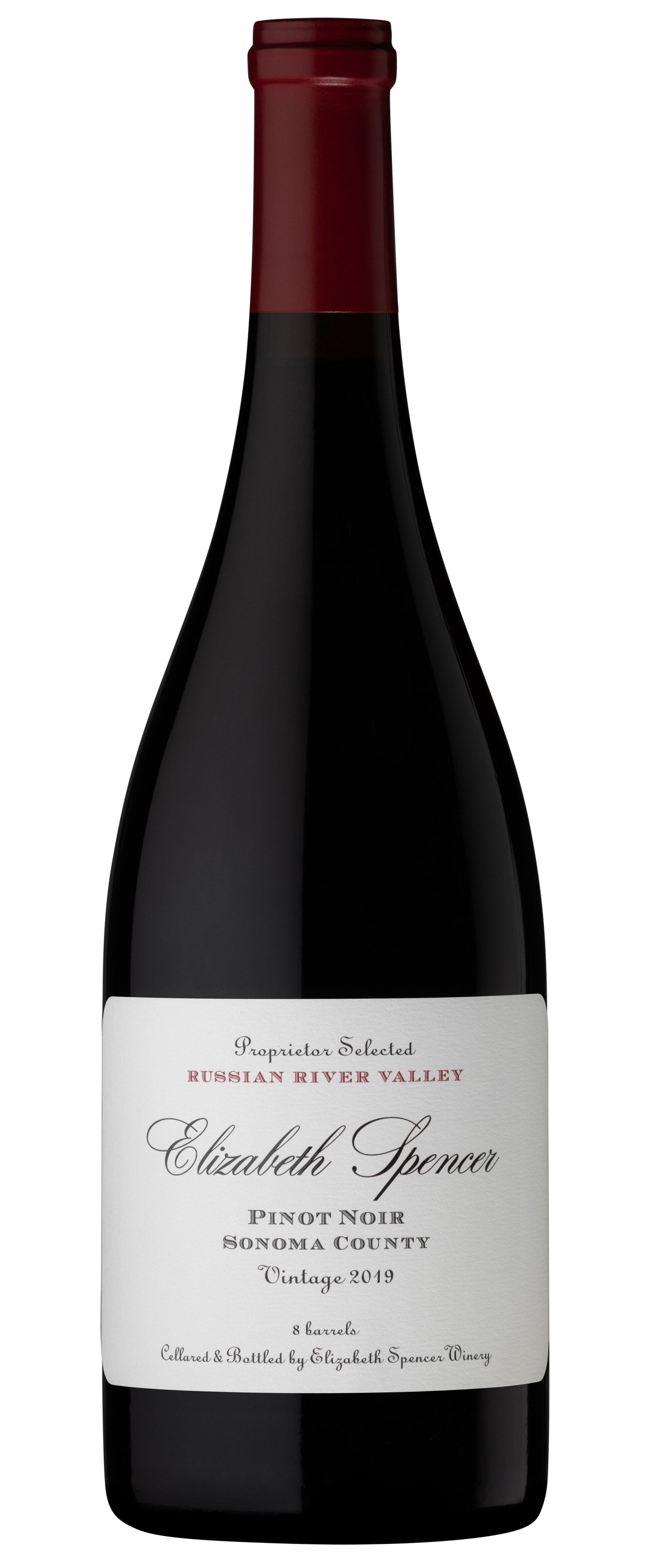 Elizabeth Spencer Pinot Noir Sonoma Coast 2019 12x750ml 2019
