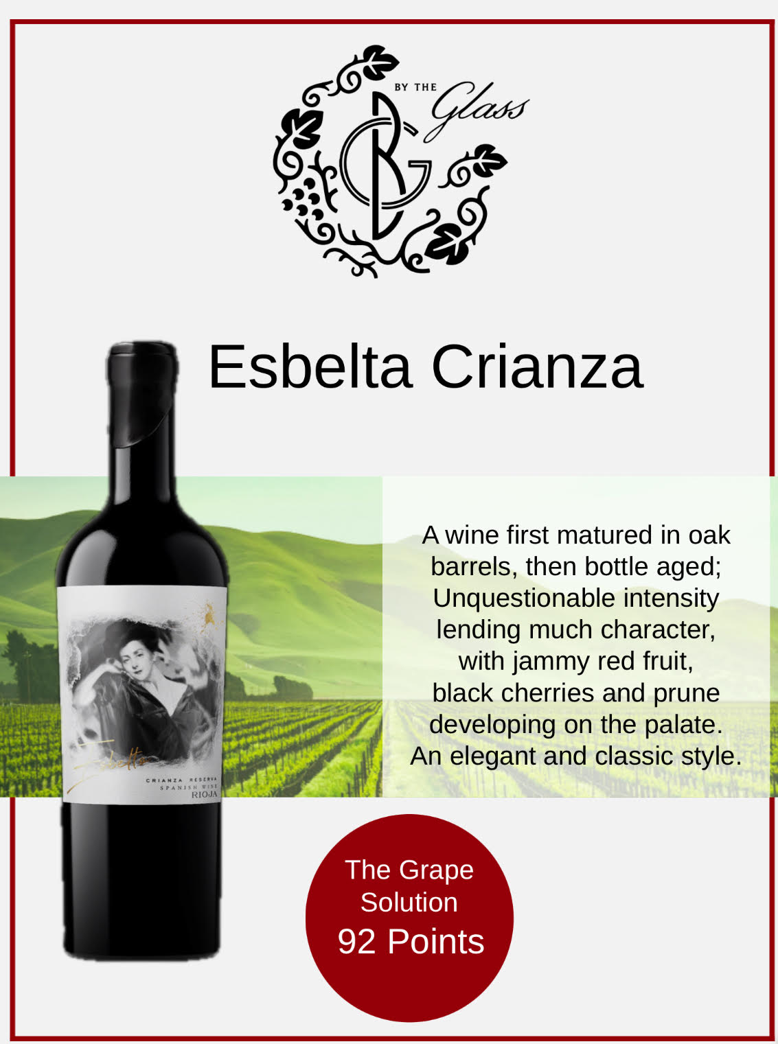 Esbelta Crianza 2020