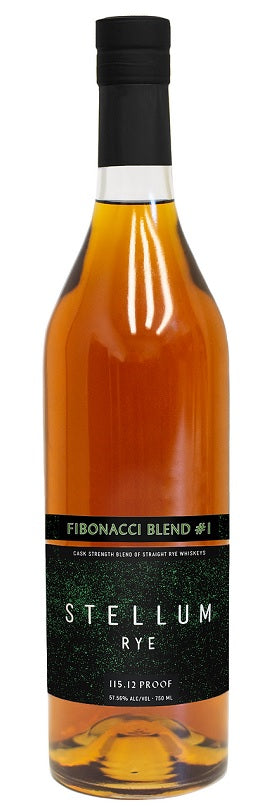 Rye Whiskey, 'Fibonacci', Stellum Spirits