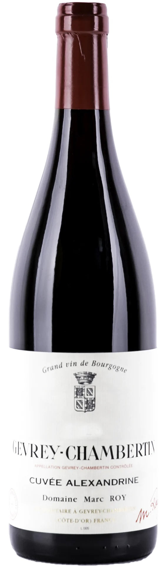 Gevrey-Chambertin "Cuvee Alexandrine", Domaine Marc Roy 2020