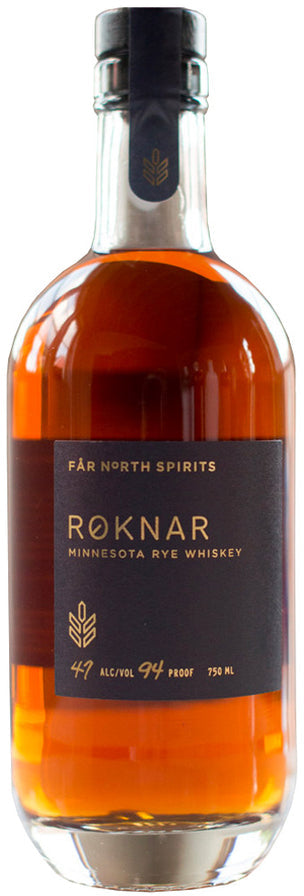 Far North Spirits Roknar Minnesota Rye Whiskey