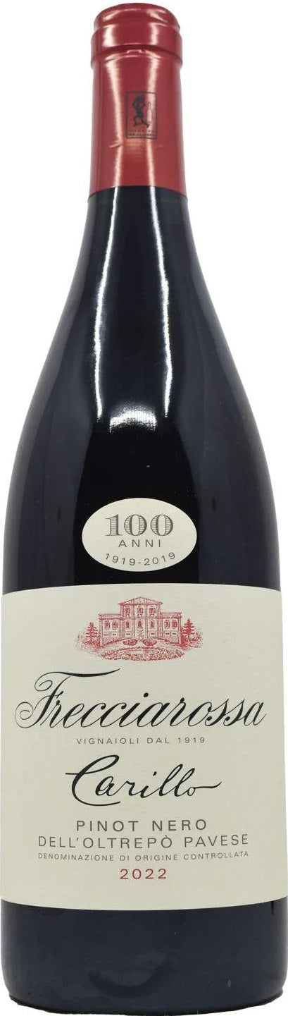 Frecciarossa Pinot Nero Oltrepò Pavese 'Carillo' 2022 *NEW* 2022