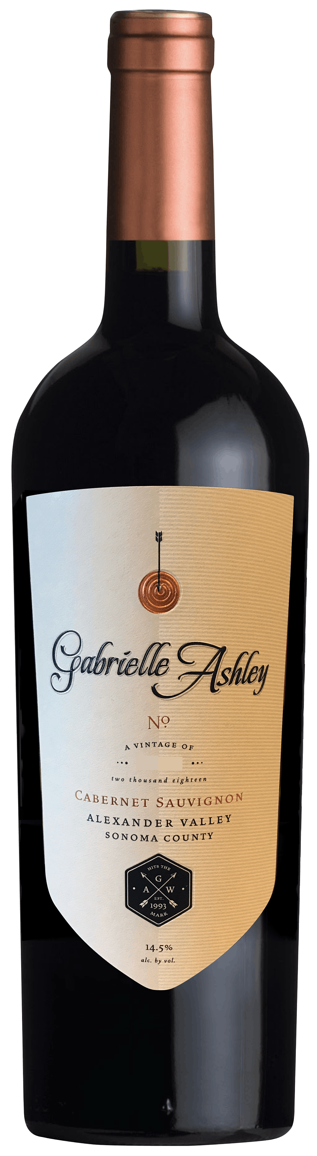 GABRIELLE ASHLEY CABERNET SAUVIGNON ALEXANDER VALLEY 2020 (Case only)