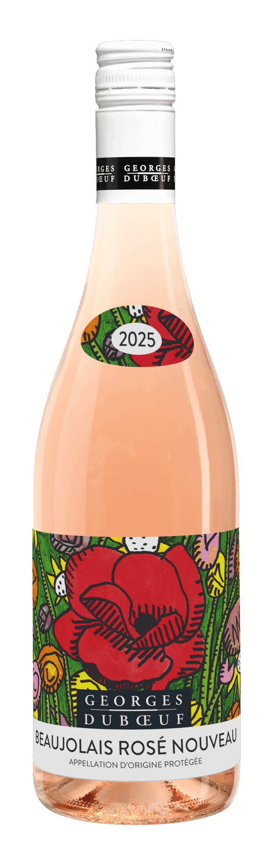 George Duboeuf Beaujlais Rose Nouveau Rouse 2025