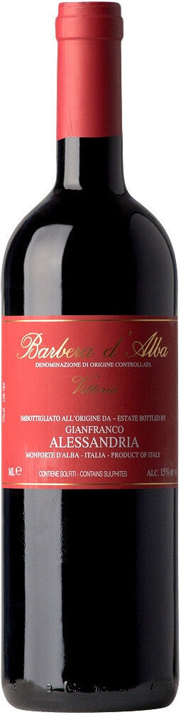 Gianfranco Alessandria Barbera d'Alba "Vittoria" 2016 DOC 12 2016