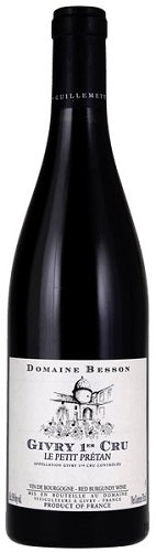 Givry Rouge 1er "Le Petit Pretan", Domaine Besson 2022