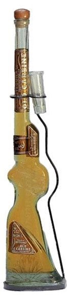Gold Tequila Rifle Bottle (Case only)