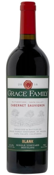 Grace Family Vineyards 'Blank Vineyard' Cabernet Sauvignon 2015