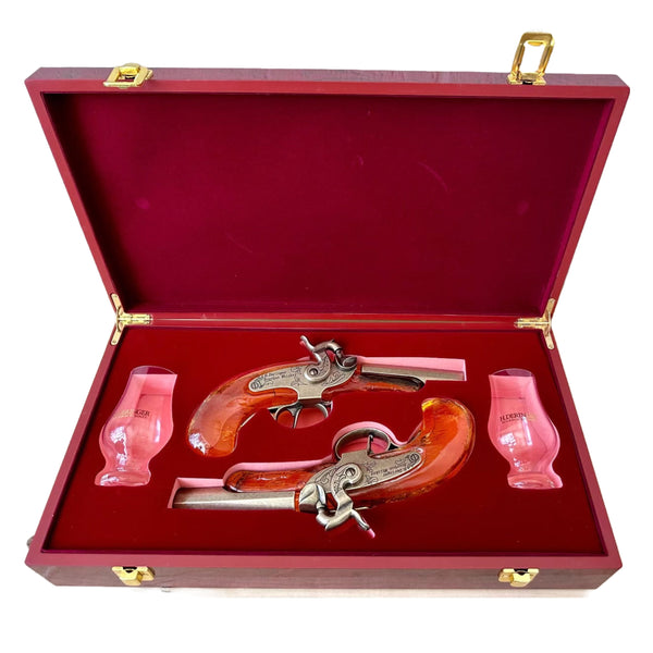 H Deringer Bourbon Whiskey Pistol Gift Set