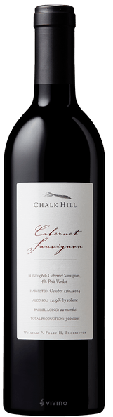 Hartig Family Selections Cabernet Sauvignon Lot 25 Chalk Hill