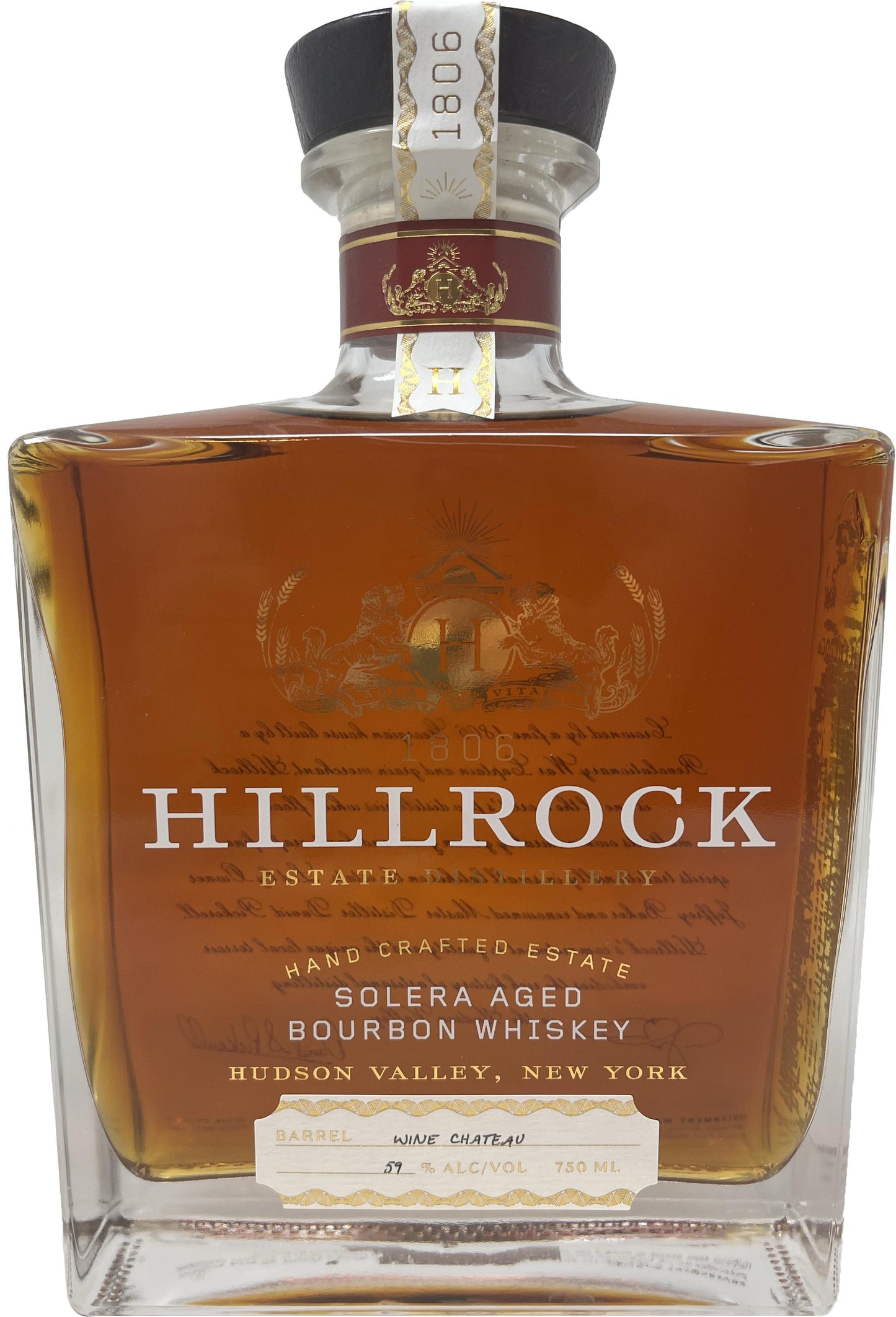 Hillrock Solera Aged Bourbon Whiskey
