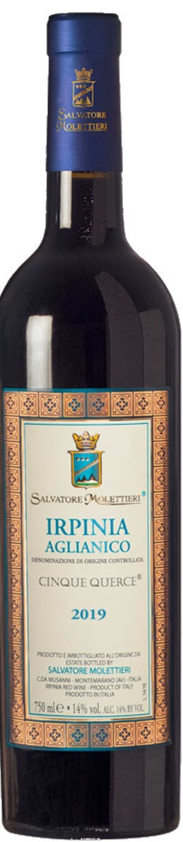 Irpinia Aglianico 'Cinque Querce', Salvatore Molettieri 2019