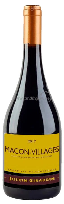 Domaine Justin Girardin Blanc Mâcon-Villages 2017