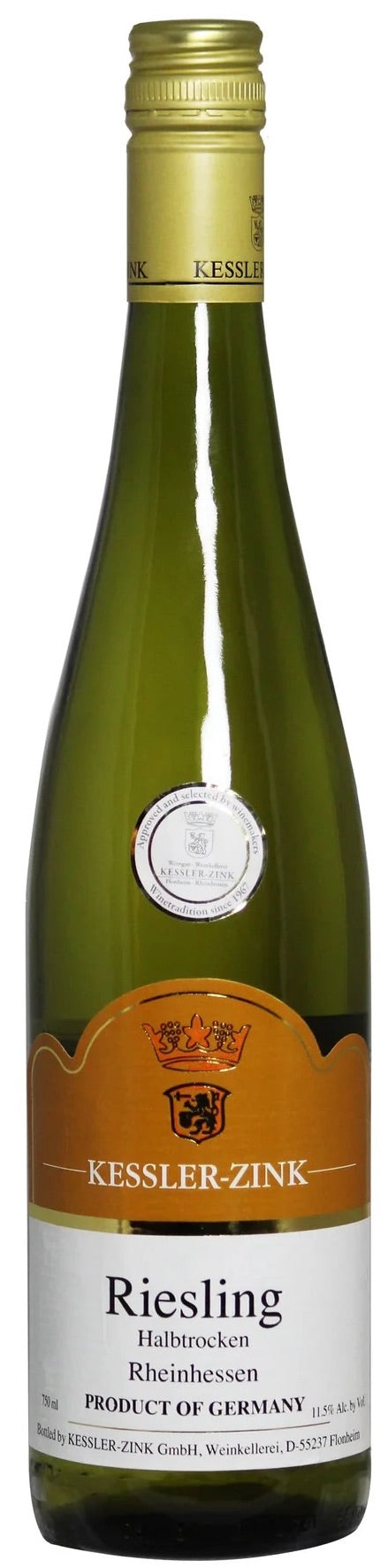 Kessler-Zink Riesling Halbtrocken Semi-Dry 2019