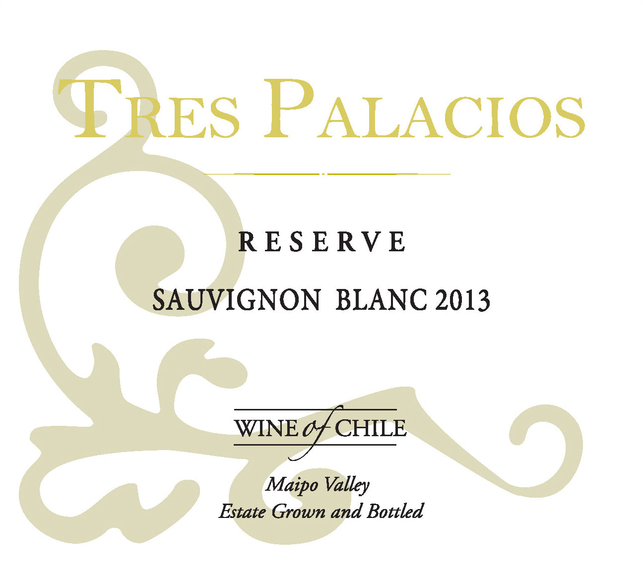 Sauvignon Blanc, Tres Palacios 2024
