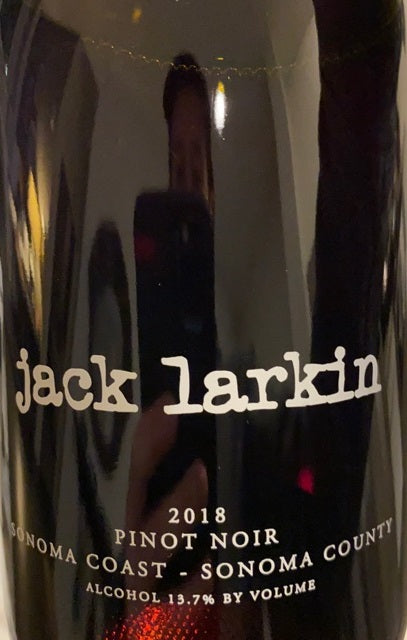 Larkin Wines Jack Larkin Pinot Noir 2018 750-12 2018