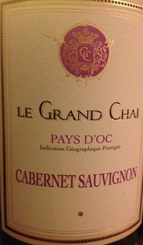 Le Grand Chai Pays d'Oc Cabernet Sauvignon Kosher for Passover 2017