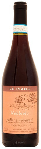 Le Piane Vino Rosso Piane Colline Novarese 2016