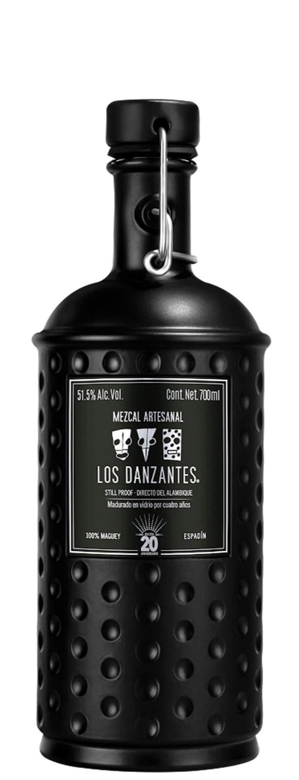 Los Nahuales Tobala Mezcal Artesanal Black Label 6x750ml (Case only)