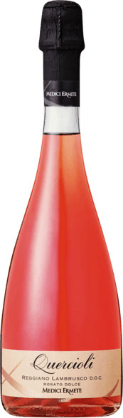 Medici Ermete Reggiano Lambrusco i Quercioli Dolce Rosato NV (Case only)