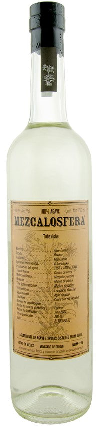 Mezcalosfera de Mezcaloteca Mezcal Tobaxiche Ageo Cortes Oaxaca (Case only)