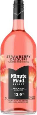 Minute Maid Spiked Strawberry Daiquiri Flavored Wine Cocktail