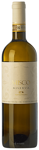 Verdicchio Castelli di Jesi Classico Riserva 'Misco', Tavignano 2013