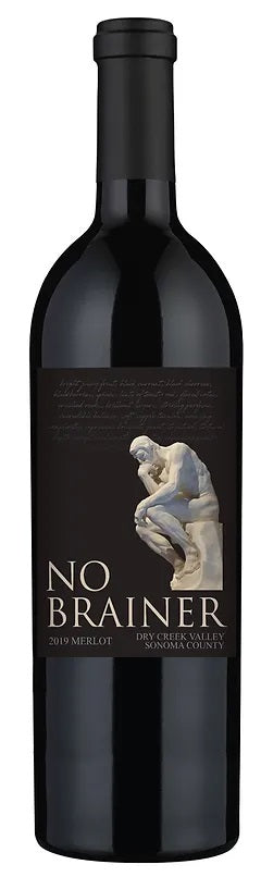 No Brainer Dry Creek Sonoma County Merlot 2019