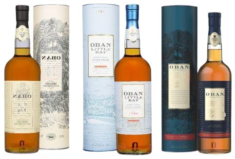OBAN Single Malt Scotch Whisky Bottle Collection