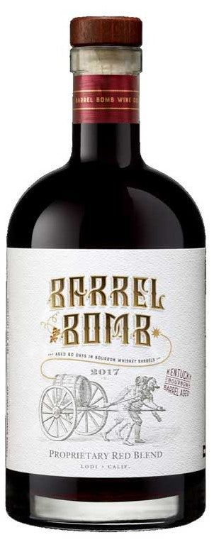 BARREL BOMB BOURBON AGED LODI CABERNET SAUVIGNON 2017
