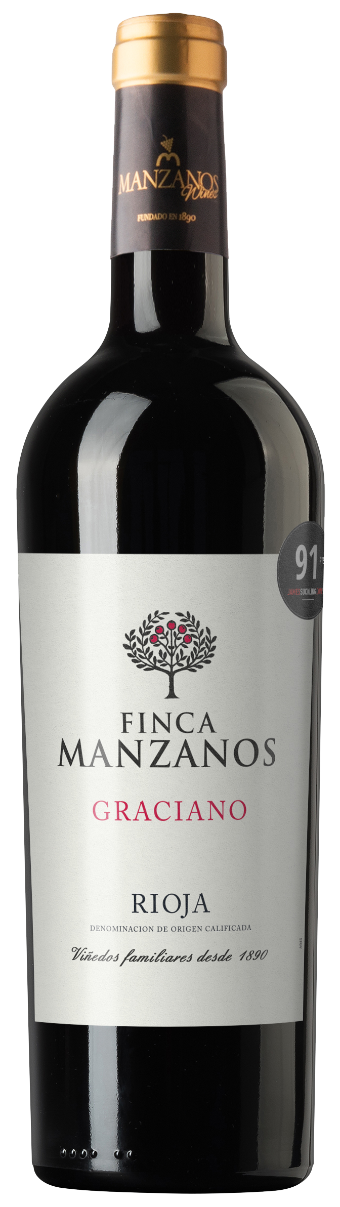 Finca Manzanos Finca Manzanos Graciano 2020 (Case Only)