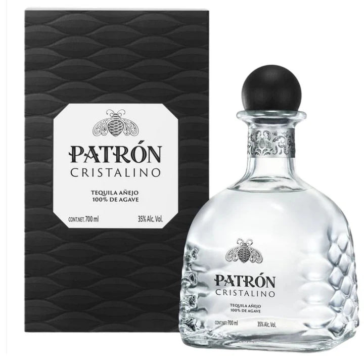 Patron Cristalino Tequila – Wine Chateau Patron Cristalino Tequila – Wine Chateau