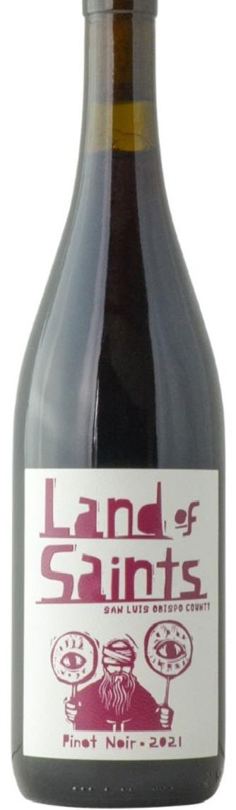 Pinot Noir 'Central Coast', Land of Saints 2021