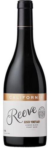 Pinot Noir 'Kiser Vyd Lower Blk', Reeve Wines 2019