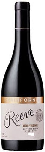 Pinot Noir 'Kiser Vyd Suitcase Blk', Reeve Wines 2019