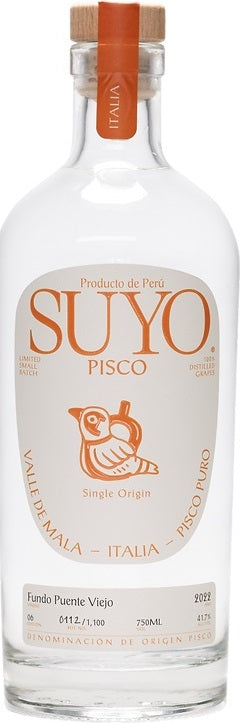 Pisco, 'No. 2 - Italia', Suyo Pisco
