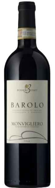 Poderi Roset Barolo Monvigliero 2015
