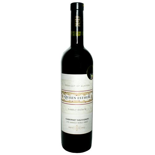 Queen Esther Neusiedlersee Cabernet Sauvignon Late Harvest Noble Sweet Kosher for Passover 2020