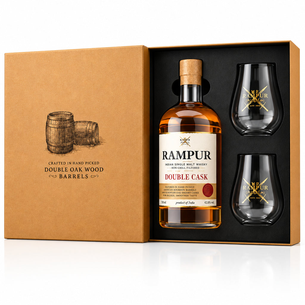 Rampur Indian Single Malt Whiskey Double Cask