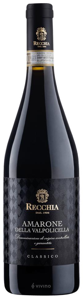 Recchia Amarone della Valpolicella Classico 2018
