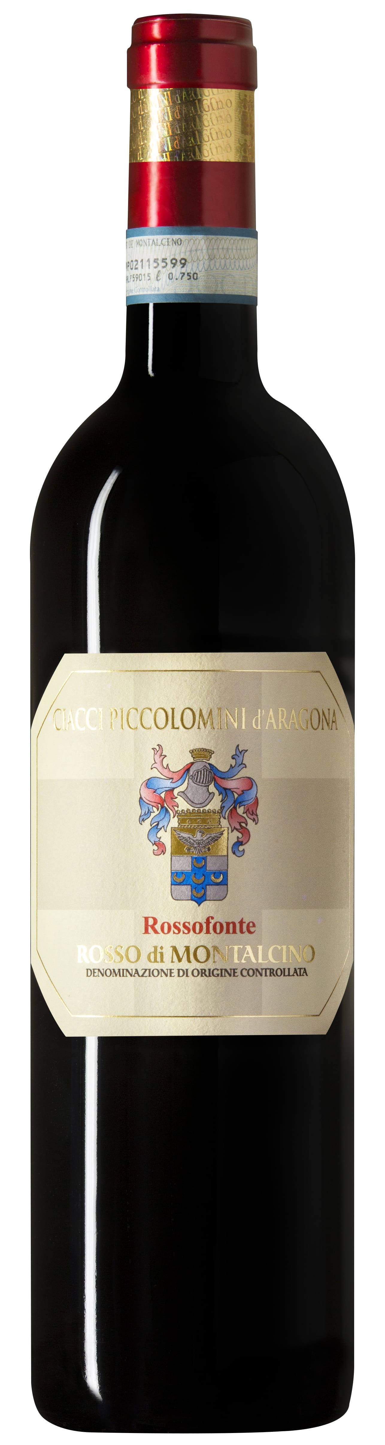 Rosso di Montalcino 'Rossofonte', Ciacci Piccolomini 2020