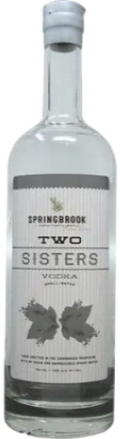 SPRINGBROOK TWO SISTER VODKA 80@ (Case only)